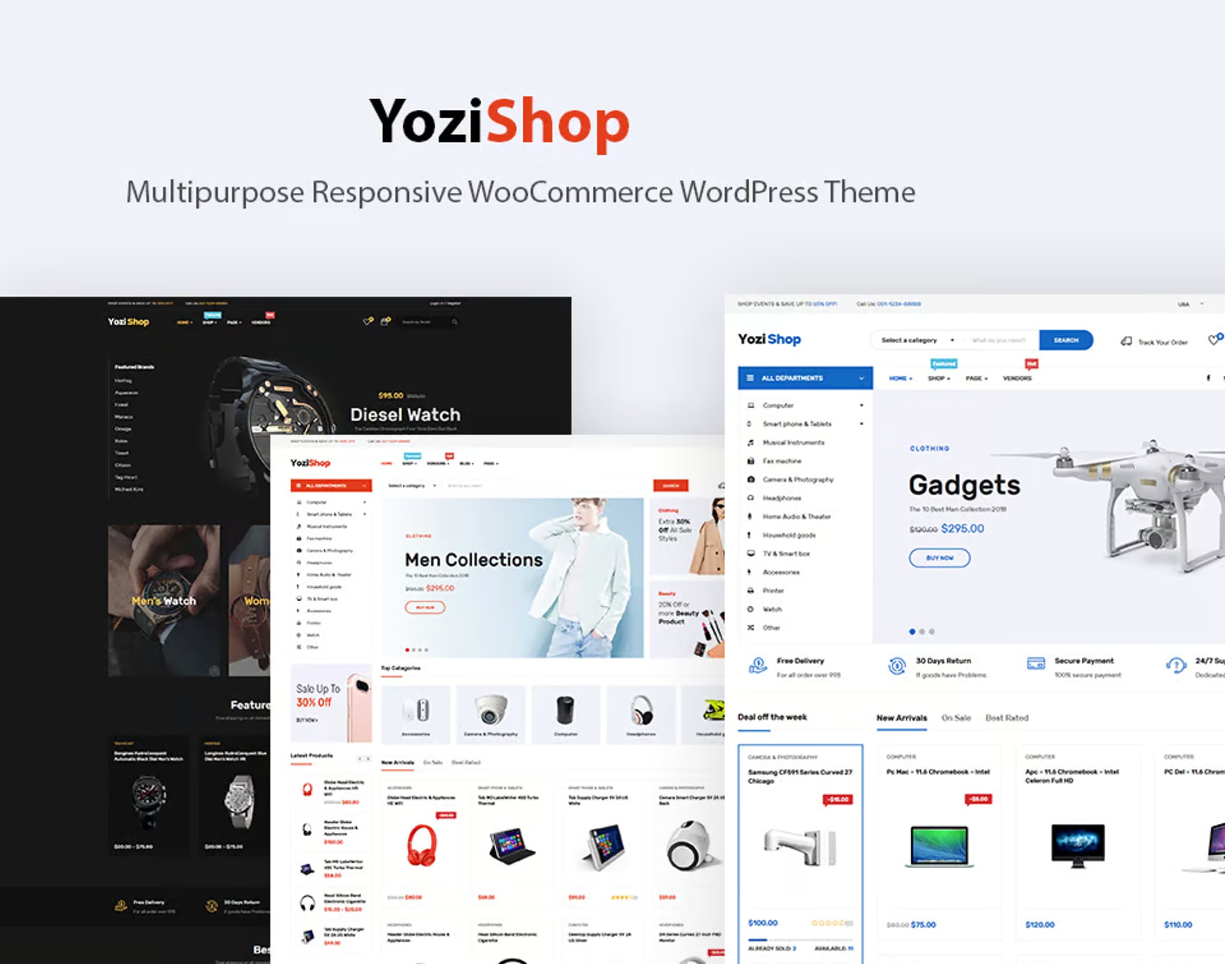 قالب YoziShop لتجارتك الإلكترونية